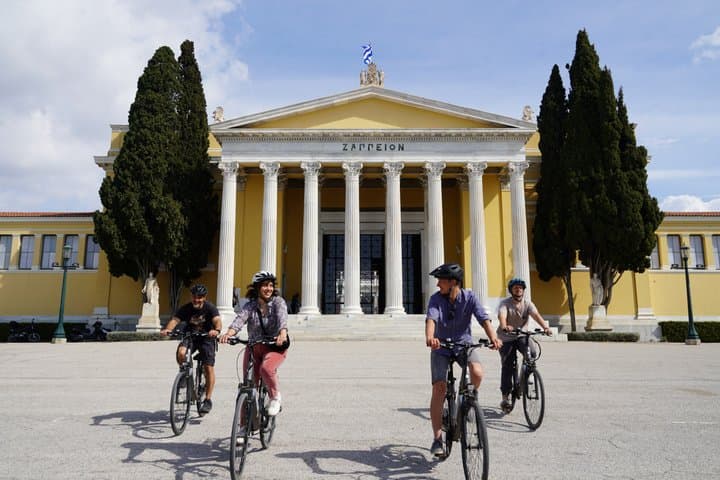 Athens Small Group E-Bike Tour
