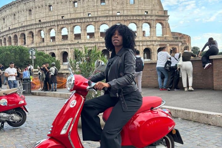 The Vespa tour in Rome