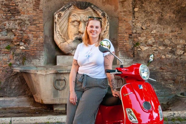 The Vespa tour in Rome