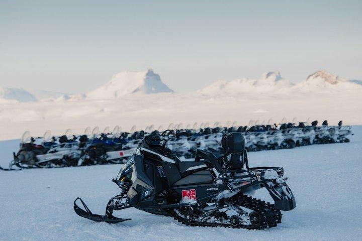 Snowmobiling Adventure on Langjokull Glacier from Gullfoss