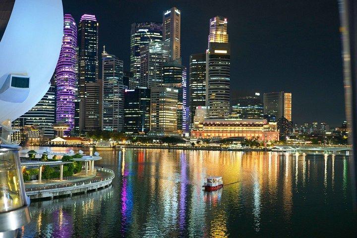 Singapore Night River Cruise with Light Shows and Satay Tasting