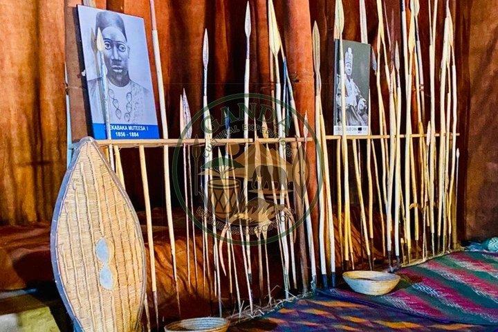 Iddi Amin's chambers, kasubi tombs, wakaliwood( women guided)