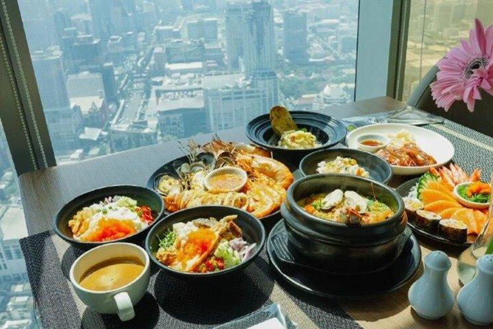 Baiyoke Sky Restaurant Lunch Buffet Ticket on 76th floor