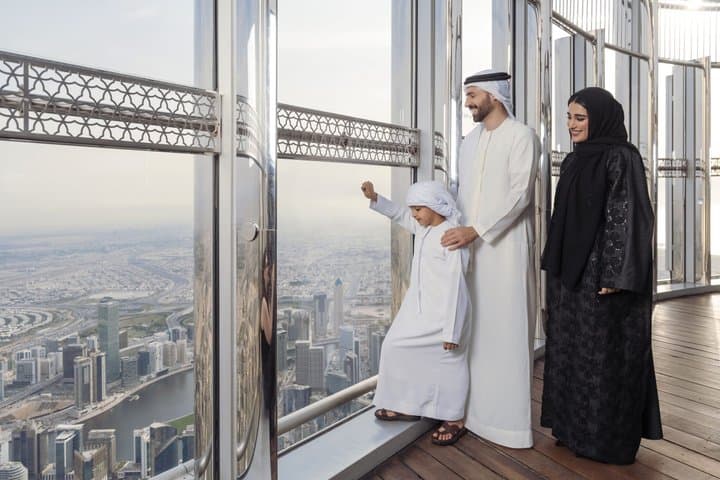 Burj Khalifa At the Top 124 And 125 Silver Ticket With Transfer