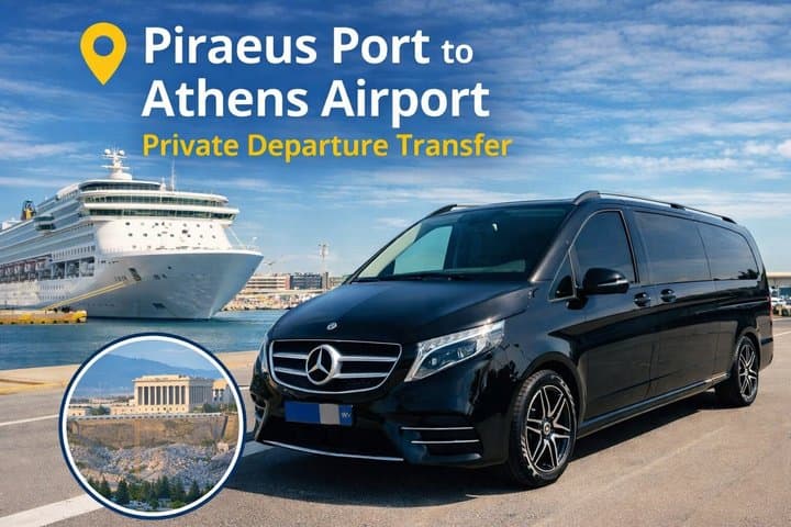 Piraeus Port To Athens Airport Private Departure Transfer