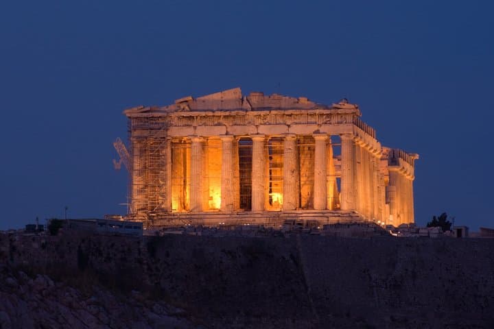 Athens By Night Private Sightseeing Tour