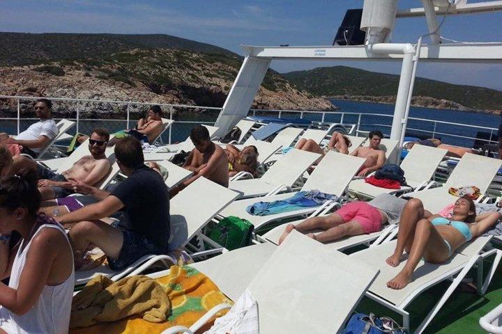 Cesme Boat Tour Hidden Bays Cruise with Swimming Stops