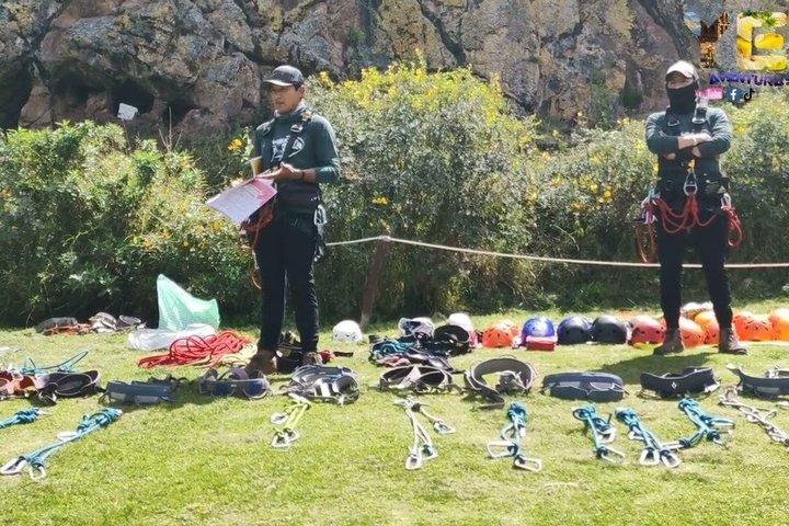 Skybike Via Ferrata and Rappelling Tour from Cusco
