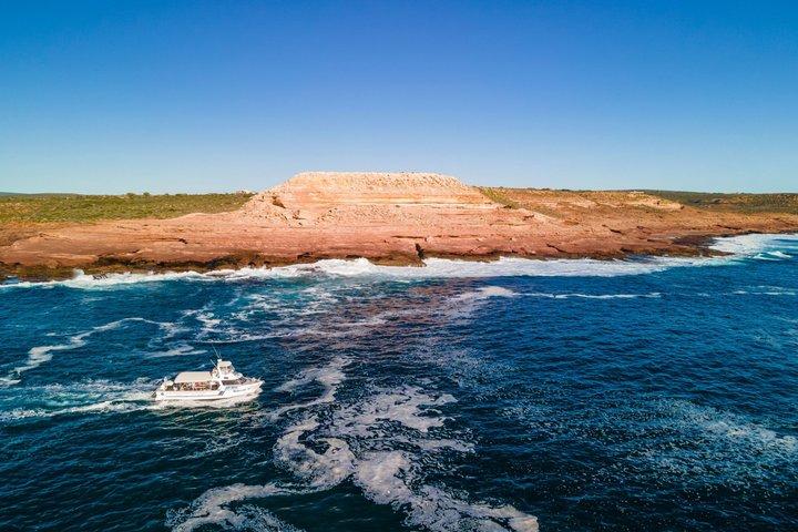 Kalbarri Sunset Cruise Along Island Rock & Coastal Cliffs