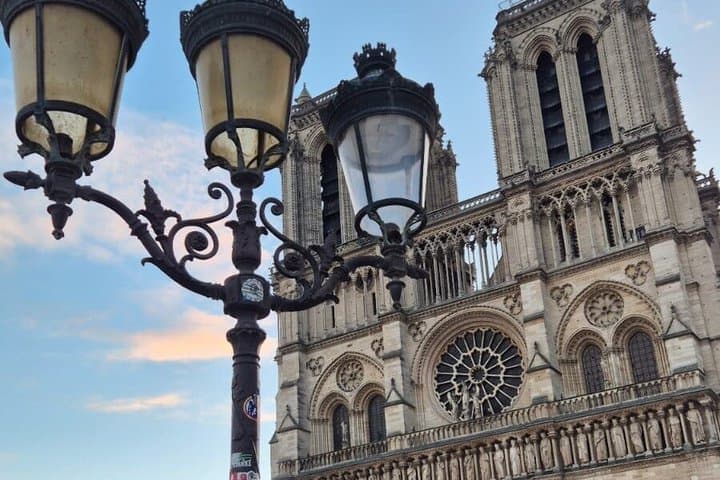 Notre Dame Cathedral Evening Interior and Exterior Guided Tour