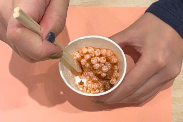 Salmon Roe Bowl Art & Lucky Capsule Toy: Win up to 5,000 JPY!