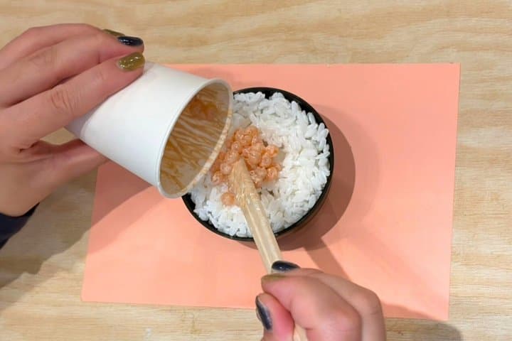 Salmon Roe Bowl Art & Lucky Capsule Toy: Win up to 5,000 JPY!