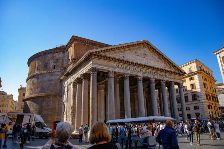Rome Pantheon Entry Experience with Digital Audio Guide