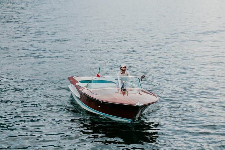 Private Lake Como Cruise on the 1969 Riva Olympic Elisabetta
