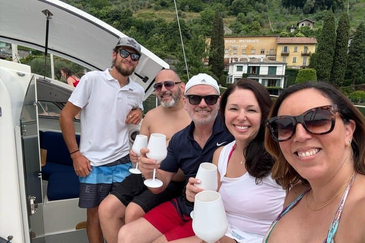 Shared 4H Catamaran Tour on Lake Como - From Menaggio