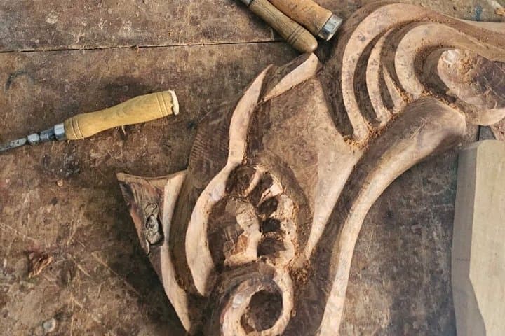 Authentic Moroccan Thuya Wood Carving Workshop in Essaouira