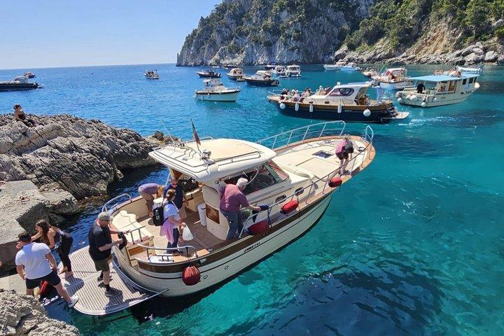 Capri Blue Grotto Small-Group Boat Day Tour From Sorrento