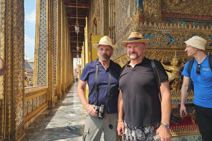 Private Bangkok Grand Palace Maeklong Rail & Floating Market Tour