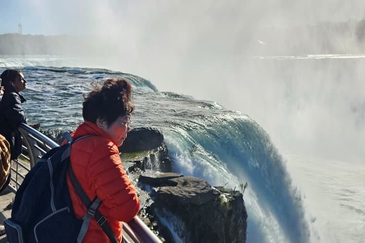 Niagara Falls Day Trip by Air with Seasonal Maid of the Mist