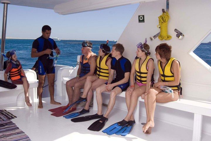 Orange Bay Island Snorkeling Cruise and Boat Trip from Hurghada