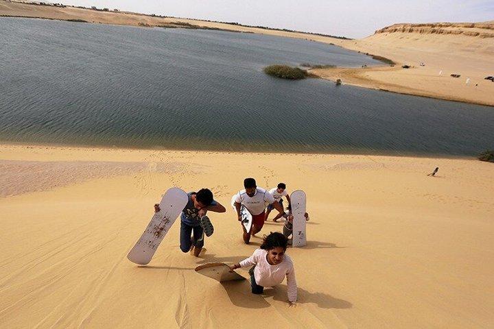 Fayoum Oasis & Waterfalls and 4x4 desert Day Tour from Cairo