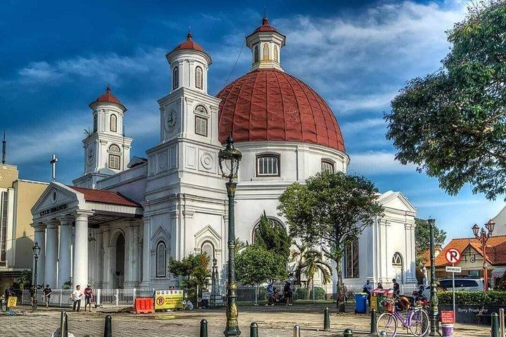 City tour in Semarang central java island
