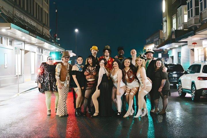Whispers of Ketchikan Burlesque Experience with Live Music