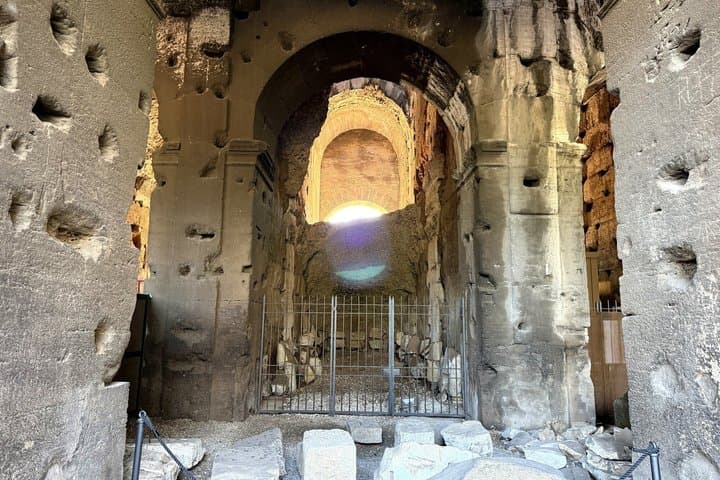 Rome Colosseum Underground Forum and Palatine Hill Tour