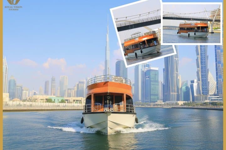 Burj Khalifa Cruise Dinner with Pick Up & Drop Sharing