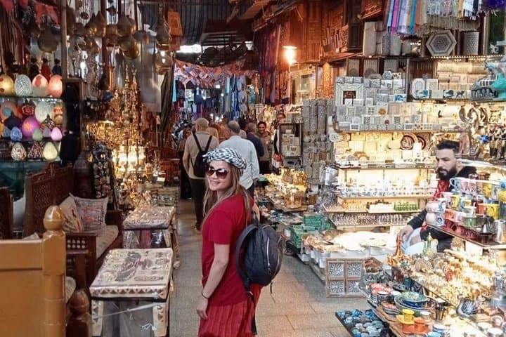 Cairo Tour Khan El Khalili ,Downtown ,Meal and Free Felucca