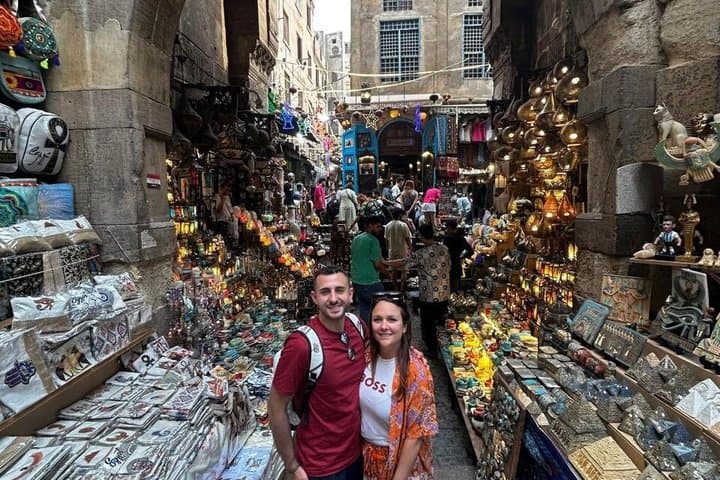 Cairo Tour Khan El Khalili ,Downtown ,Meal and Free Felucca