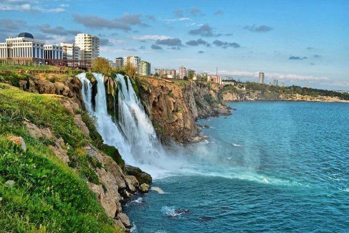 Antalya City Tour : Guided trip to Waterfalls,History & Boat Tour
