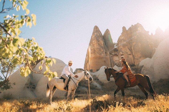 Cappadocia Sunset Horseback Ride Two Hour Fairy Chimneys Tour