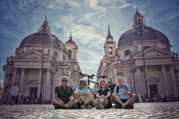 E-Bike Rome Highlights & Tasting in the Secret Cave