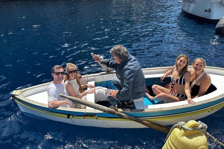 Capri small group & Blue grotto from Sorrento