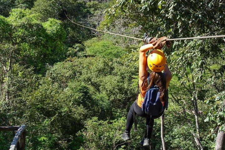 Small-Group Zipline Canopy Tour in Tamarindo's Jungle