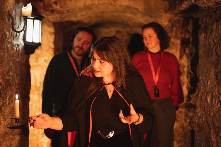 Multi-Sensory Underground Vaults Evening Ghost Tour with Whisky