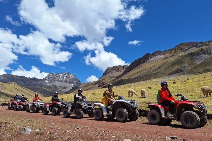 Peru: Red Valley and Rainbow Mountain ATV Tour No Hiking Cusco
