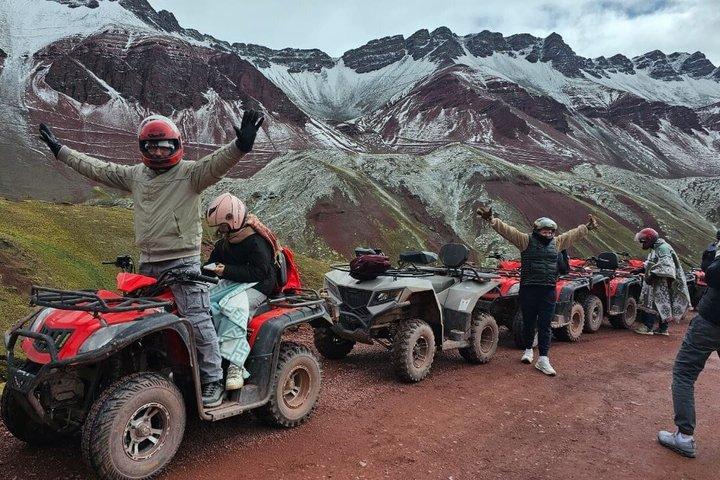 Peru: Red Valley and Rainbow Mountain ATV Tour No Hiking Cusco