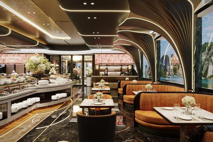 Experience Top Luxury Halong Bay Cruise With Limousine Transfer