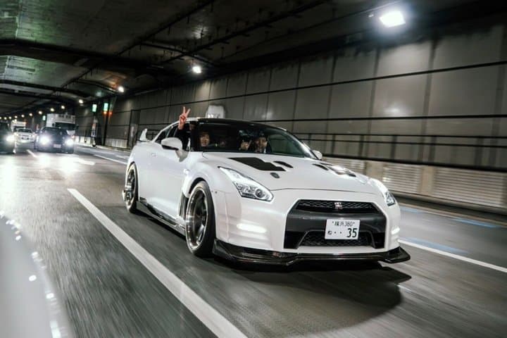 Daikoku & Tokyo Private JDM Tour by TopSecret Tuned R35 GT-R