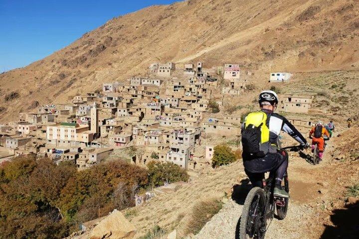 Bike Tour in Imlil Atlas Mountains with Lunch from Marrakech