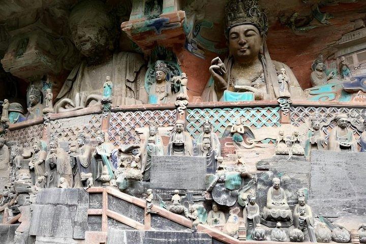 Dazu Rock Carvings Private Tour from Chongqing