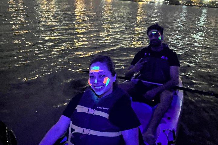 San Juan Glow Paint Night Kayak & Amazing Views in Condado Lagoon
