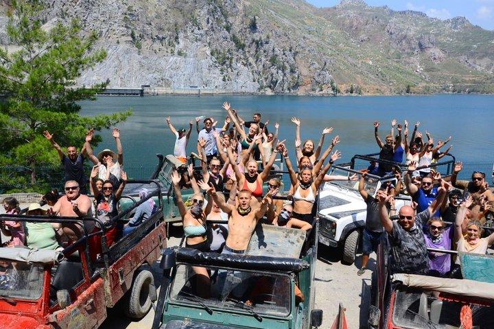 Green Canyon: Side Jeep Safari with Lunch & Waterfall & Boat Trip