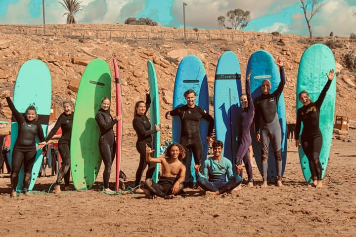 Surf lessons in Taghazout all levels | Learn to surf in morocco