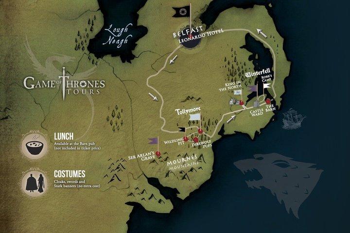 From Belfast: Game of Thrones Winterfell Locations Trek
