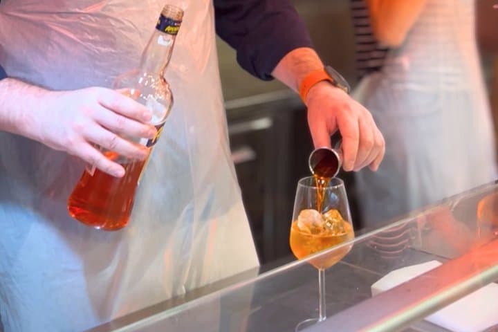 Roman Style Pizza Cooking Class & Spritz Making in Rome