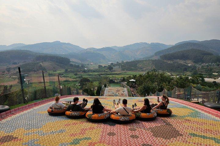 Dalat Top 3 Experiences: Go Kart - Rainbow Slide - Alpine Coaster