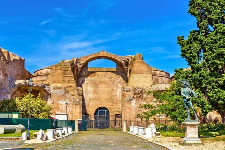 Roman National Museum & Diocletian Baths Entry Ticket with Audio